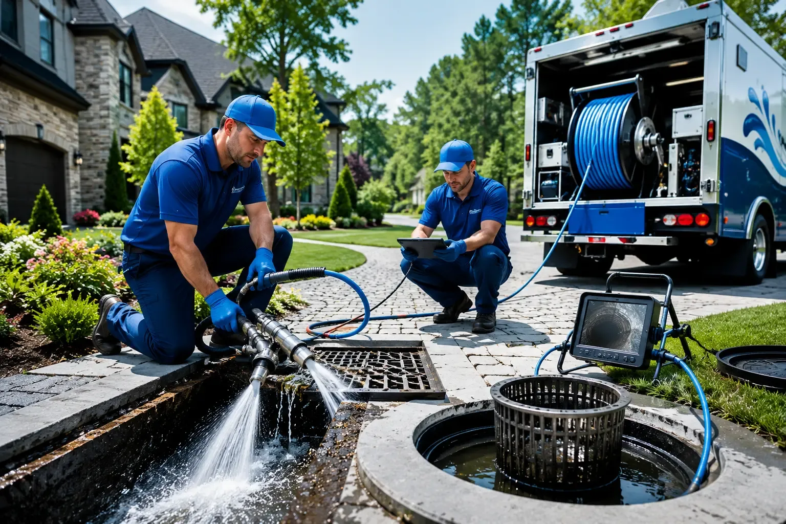 Local outdoor drain cleaning professionals in North Hatfield, MA