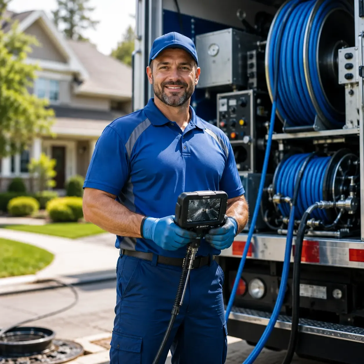 Local outdoor drain cleaning specialists in North Hatfield, MA